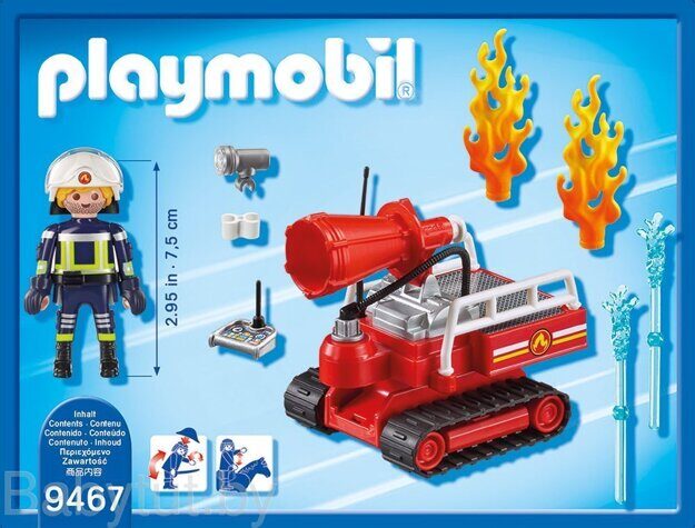 Конструктор Роботизированный вездеход пожарников Playmobil 9467