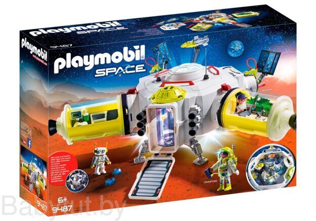 Конструктор Космическая станция на марсе Playmobil 9487