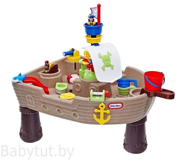 Песочница-стол Пиратский корабль Little Tikes 628566