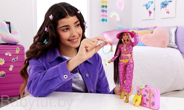 Кукла Barbie Экстра Fly Safari HPT48