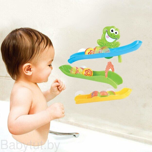 Игрушка для ванной - Лягушка в аквапарке PlayGo