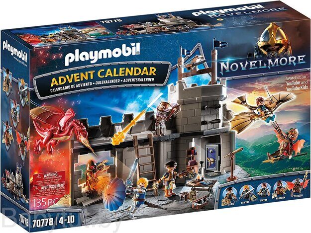 Адвент календарь Novelmore Playmobil 70778