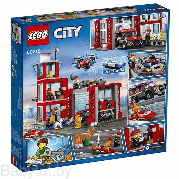 LEGO City Пожарное депо 60215