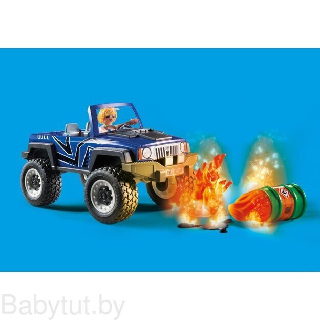 Конструктор Пожарная машина с грузовиком Playmobil 70557