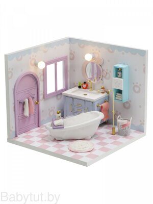 Интерьерный конструктор Румбокс Hobby Day Серия Мой дом: Моя ванная комната S2010