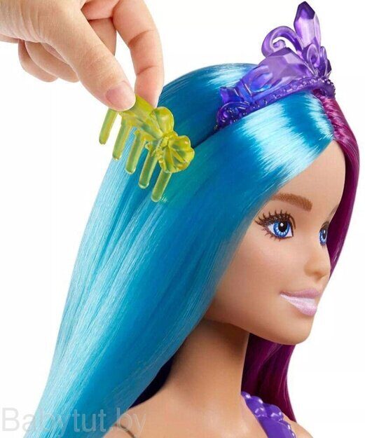 Кукла Barbie Русалочка с длинными волосами GTF39