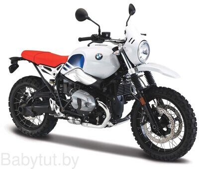 Модель мотоцикла Bburago 1:18 - BMW R nine T Urban GS