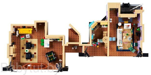 Конструктор Lego Квартиры героев сериала «Друзья» 10292