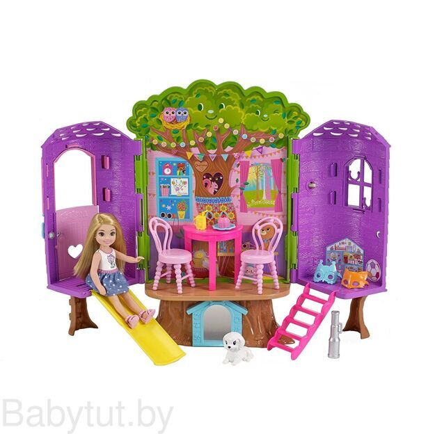 Игровой набор Barbie Домик Челси на дереве FPF83