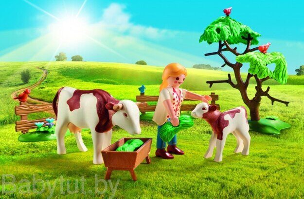 Конструктор Ферма для разведения животных Playmobil 70887