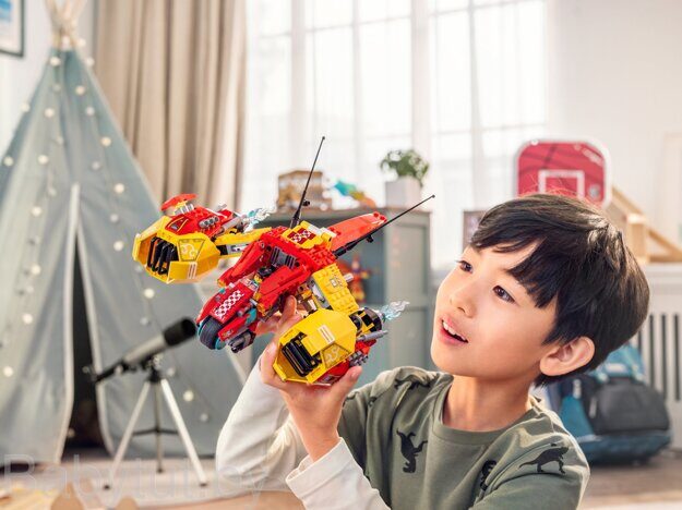 Конструктор LEGO Реактивный самолёт Манки Кида 80008