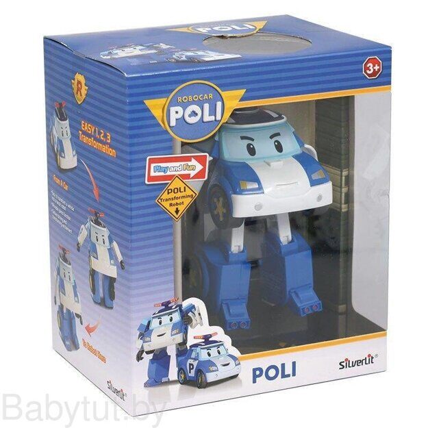 Robocar Poli Игрушка Поли трансформер 7,5 см 83046