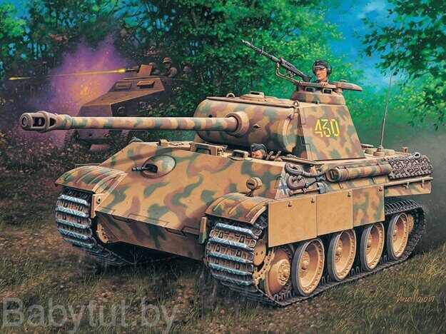 Сборная модель танка Revell 1:72 - Немецкий танк "Пантера" PzKpfw V