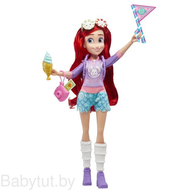 Кукла Принцесса Дисней Комфи Ариэль с аксессуарами E8404