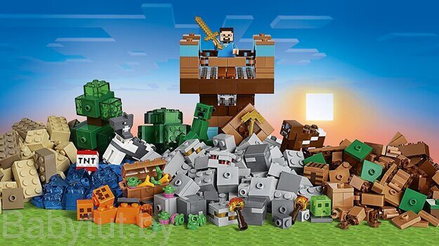 Конструктор Lego Minecraft Набор для крафтинга 2.0 21135