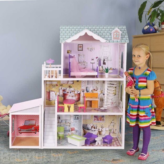 Кукольный домик Eco Toys Beverly Hills 4108WG