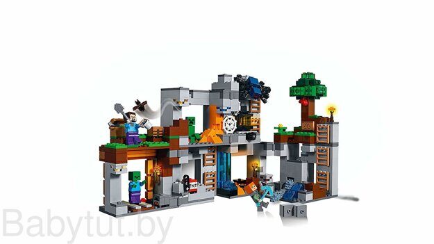 Конструктор Lego Minecraft Приключения в шахтах 21147