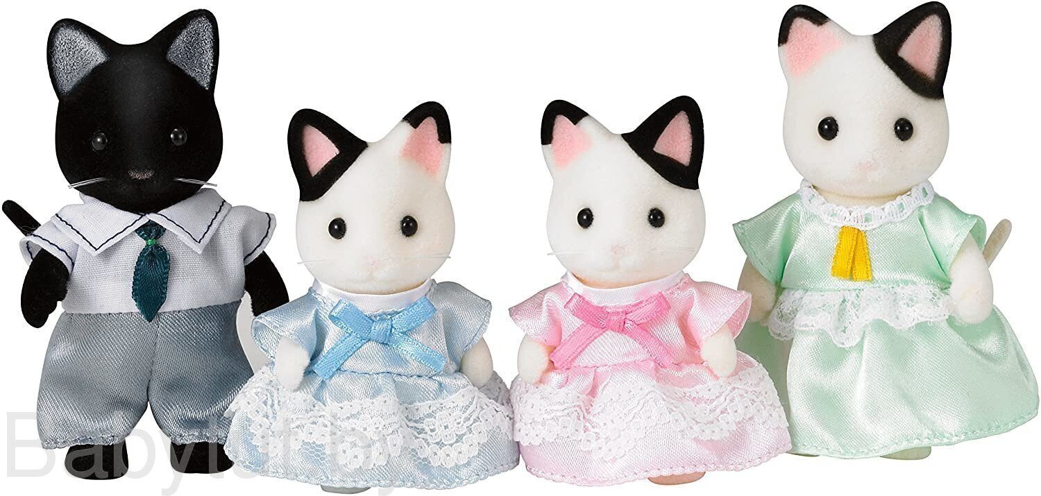 Купить Набор Sylvanian Families (Сильвания фэмили) Семья Чёрно-белых котов  5181 в Минске в интернет-магазине | BabyTut