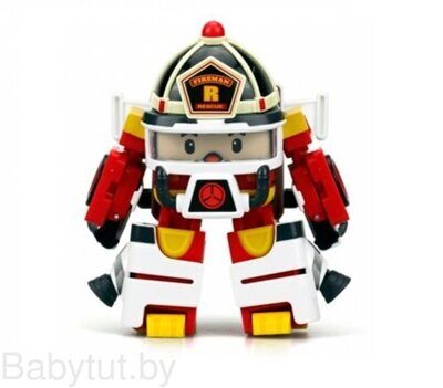 Robocar Poli Игровой набор "Рой трансформер и костюм астронавта" 83313