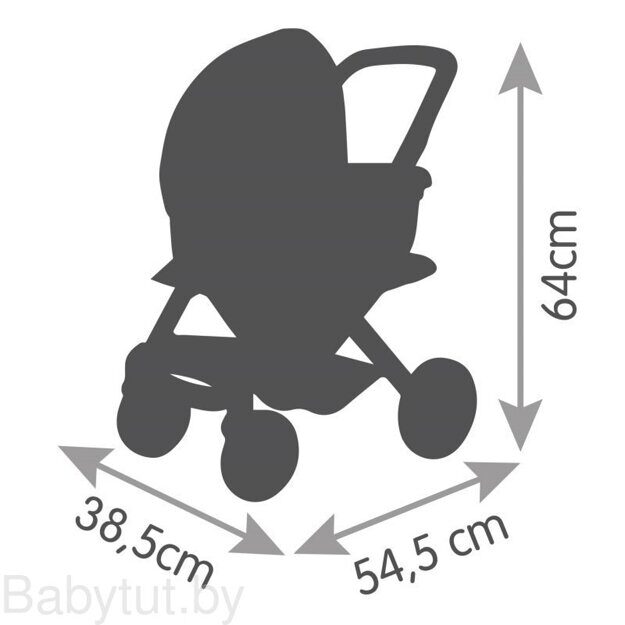 Детская коляска Smoby трансформер 3в1 253120