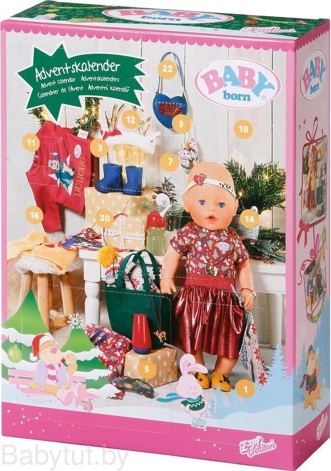 Купить Адвент календарь Baby Born (Бэби Борн) 826713 в Минске в  интернет-магазине | BabyTut