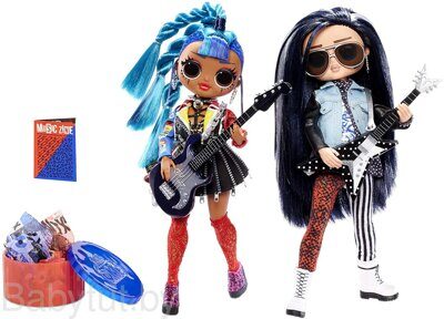 Набор из 2 кукол Lol OMG Remix Rocker Boi и Punk Grrrl 2 Pack 567288