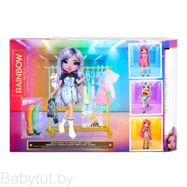 Модная студия Rainbow High с куклой Эйвери Стайлз