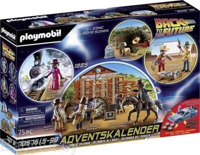 Адвент календарь Назад в будущее Playmobil 70576