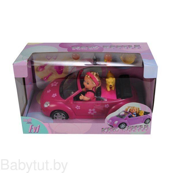 Кукла Simba Эви на машине 5731539