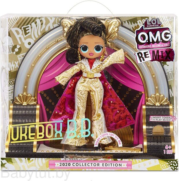 Кукла Lol OMG Remix Jukebox B.B. с музыкальным проигрывателем 569886