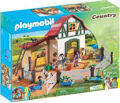 Конструктор Пони-ферма Playmobil 5684