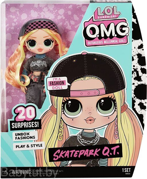 Кукла L.O.L. Surprise OMG Skatepark Q. T. 580423
