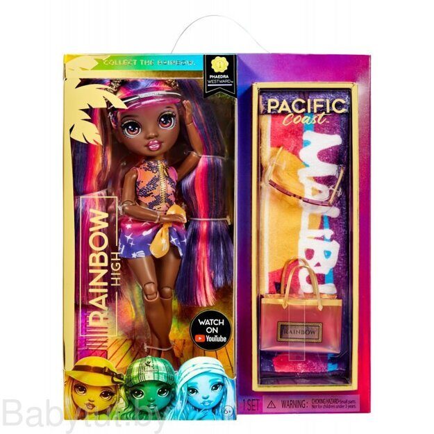 Кукла Rainbow High Федра Вествард серия Pacific Coast