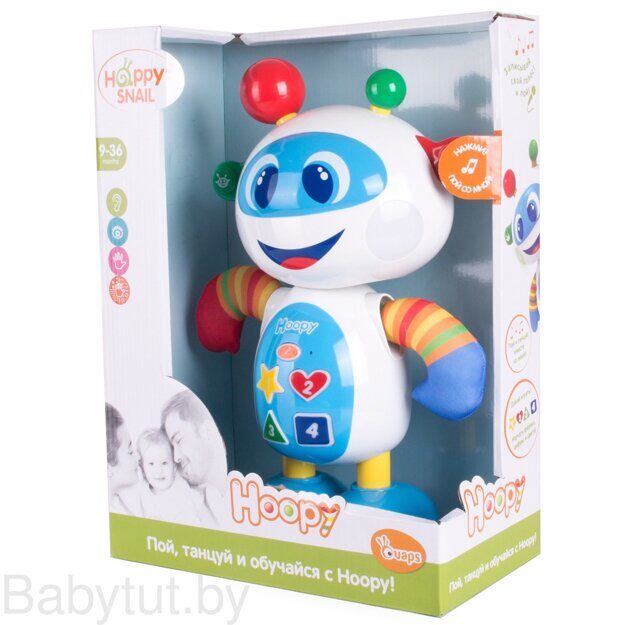 Музыкальная игрушка Happy Snail Робот Hoopy 62019