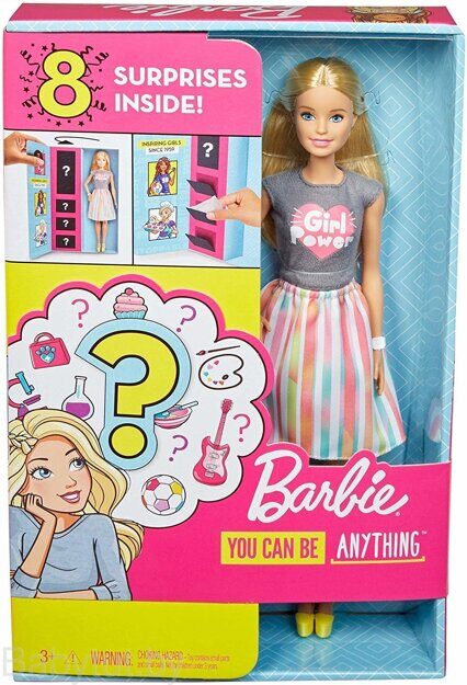 Кукла Barbie Сюрприз GFX84