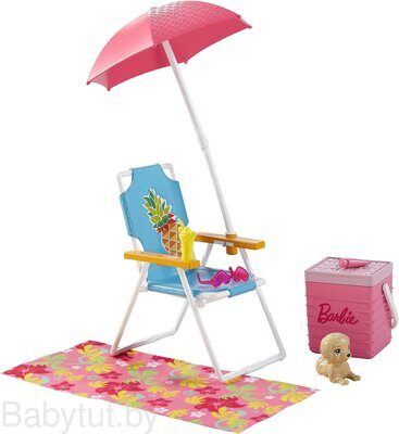 Игровой набор Barbie Отдых на пляже DVX49