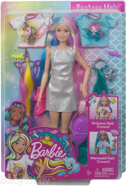 Кукла Barbie Фантастические волосы GHN04