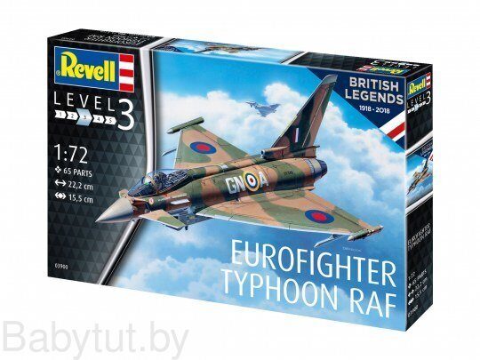 Сборная модель истребителя Revell 1:72 -  Многоцелевой истребитель "Eurofighter Typhoon RAF"