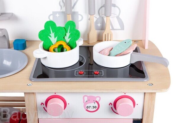 Детская кухня Eco Toys со светом и звуком CA12009