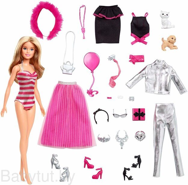 Адвент календарь Barbie GFF61