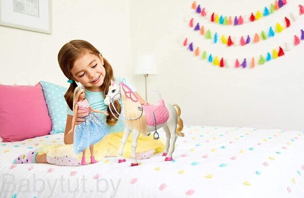 Игровой набор Barbie Приключения принцессы на лошади GML79