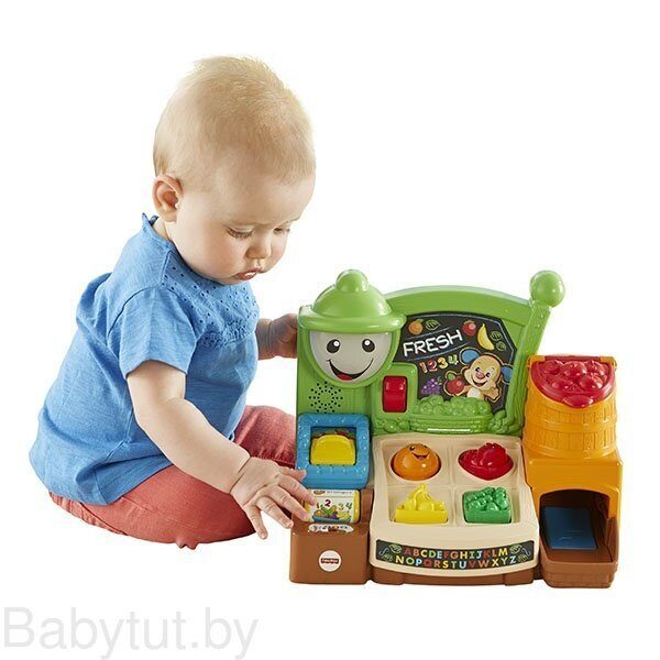 Развивающая игрушка Fisher Price Прилавок с фруктами и овощами FBM32