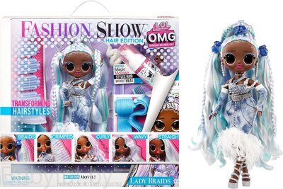Кукла L.O.L. Surprise OMG Fashion Show Lady Braids 584285