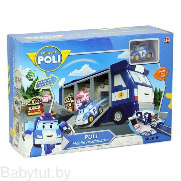Robocar Poli Игровой набор Передвижная штаб-квартира 83377