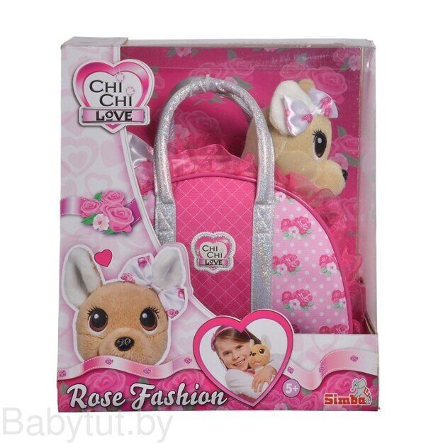 Собачка Chi Chi Love Розовая мода с сумочкой