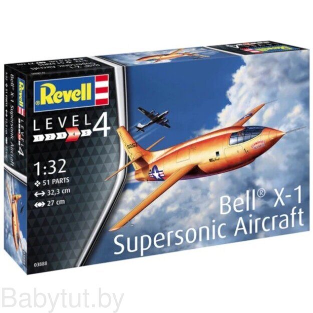 Сборная модель самолета Revell 1:32 - Экспериментальный самолет Bell X-1 Supersonic
