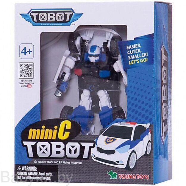 Игрушка из пластмассы Tobot "Мини Тобот C" 301023