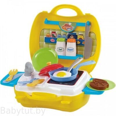 Детская мини кухня в чемодане Playgo 2780 22 предмета