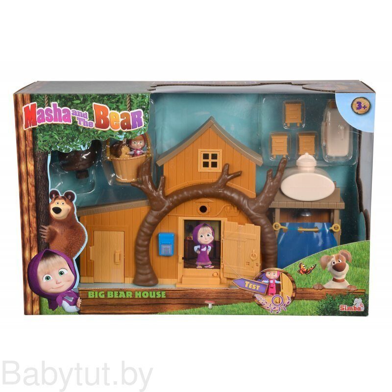Кукольный домик Simba Маша и медведь Большой дом с куклами 109301032