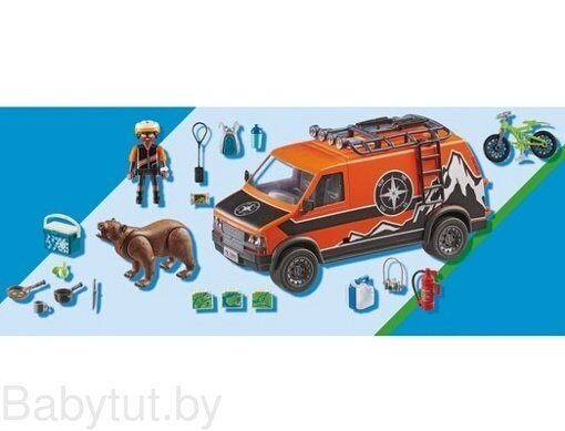 Конструктор Фургон для приключений Playmobil 70660